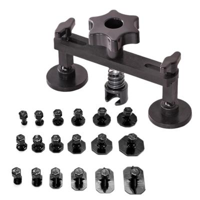 Auto Body Dent Pullers Car Dent Pullers Set with Double Poles Bridge Dent Pullers and 18Pcs Pulling Tabs Repair Dent