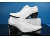 Retro Style Men's Pointed Leather Dress Shoes - Shiny, Height-Increasing, Plus Size Fashion for Hairstylists.
