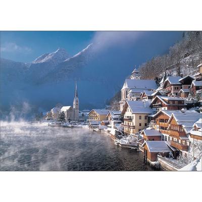BN Puzzle Halstart In the Fog (10-101) Jigsaw Puzzle, 1000 Pieces, Mixed Colors Jigsaw Puzzle, Childrens Games, Educational Toys