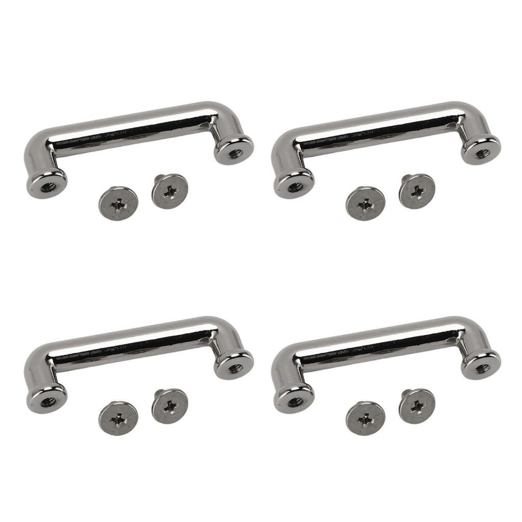 10 Sets Arch Bridge Buckle 31x7.5x6mm Metal D Ring Buckle Chain Strap Connector with 5.5mm Screws