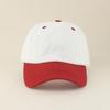 2026 Kids' Cotton Color Block Baseball Cap, Retro Sun Protection Duckbill Hat for Boys & Girls, Ages 3-8