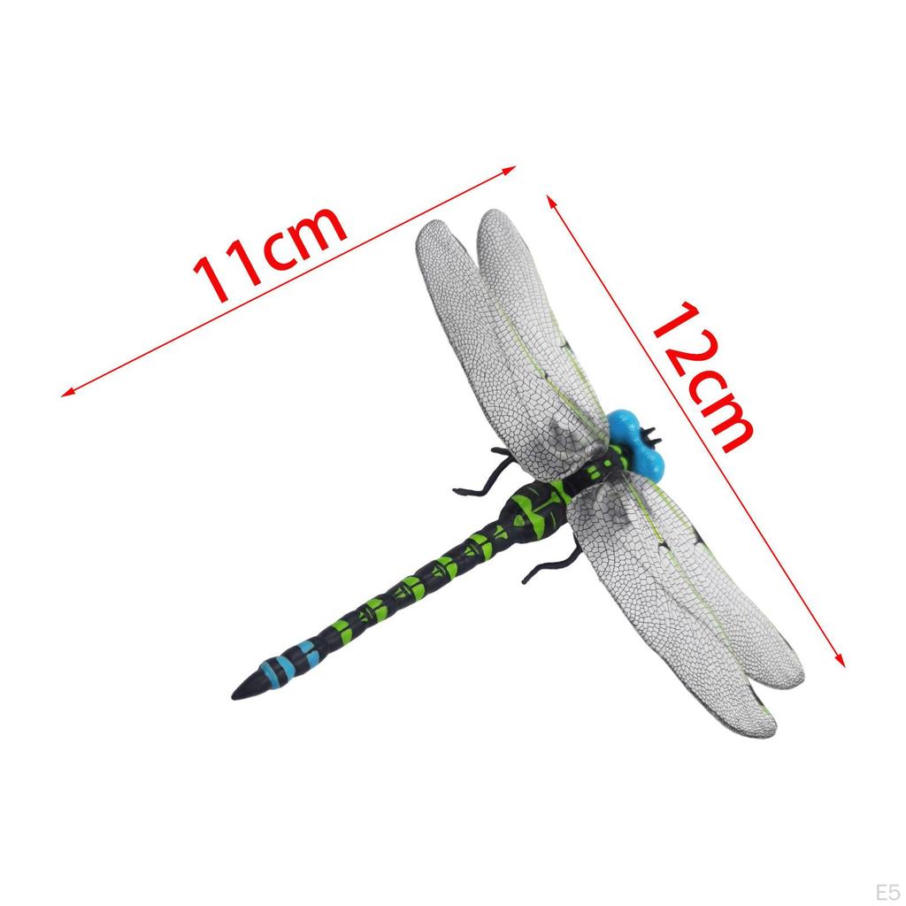 Dragonfly Model Garden Hanging Ornament Toy Collectible Crafts Sculpture Outdoor Decor for