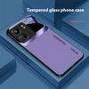 Vetro Temperato Nero con Finestra Grande per Xiaomi Redmi 13C Note13 12 Pro Plus 5G Note 9 13T Pro POCO X6 F5 F6