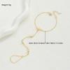 Fashion Simple Gold Color Hand Chain for Women Vintage Elegant Cross Charm Zircon Bracelets Holiday Daily Wear Jewelry Gifts New