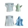 Halloween Soap Molds Candle Moulds Ghost Shaped Crafts Mould Silicone Material