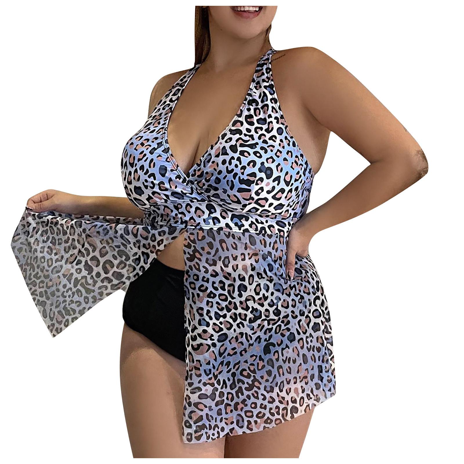 

Модный женский сексуальный темпераментный пляжный костюм с открытой спиной, сплит-бикини, купальник XXXXL синий