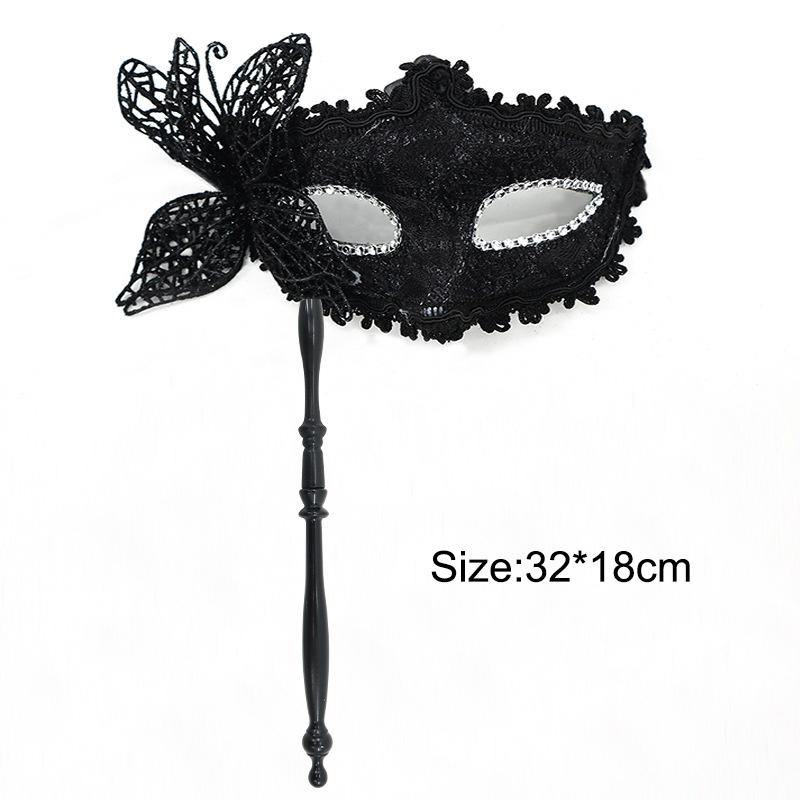 

Маски-метелики ручні маскарадні маски на пів обличчя маска для очей жіноча вечірній макіяж бал венеціанська вечірка маска на Марді Гра as the picture