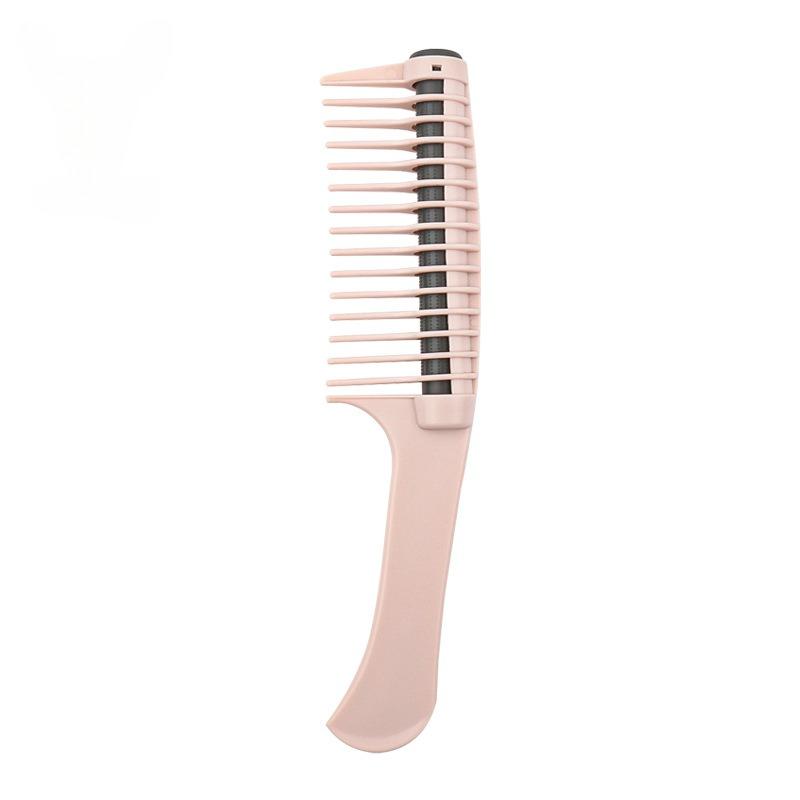 Hair Comb Hair Dye Comb Oil Treatment Styling Waxing Hair Dye Comb Hair Brush Plastic Oil Treatment Comb Roller Core Comb