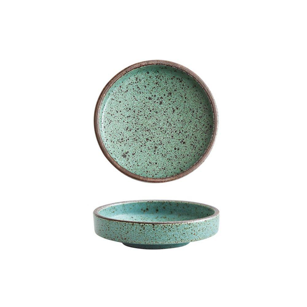

Ceramic Sauce Dish Multi-purpose Small Saucer New Wasabi Saucer Restaurant зелёный