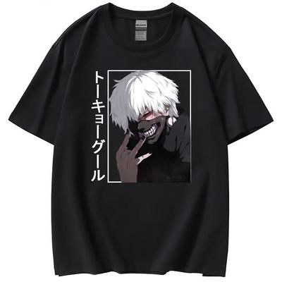 Tokyo Ghoul Unisex Casual Round Neck Short Sleeve T-shirt