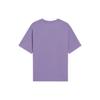 Li Ning China Color Series Solid Logo Patch Crew Neck Short Sleeve T-Shirt Men Tops Purple AHSS765-7