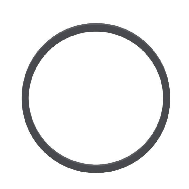 Rubberen Aandrijfriem voor Videospelers Riemen Hoge Elasticiteit 20-100mm Gevouwen Maat Optie Dikte 1.5mm