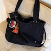 Canvas 2-Way Shoulder Bag_Black