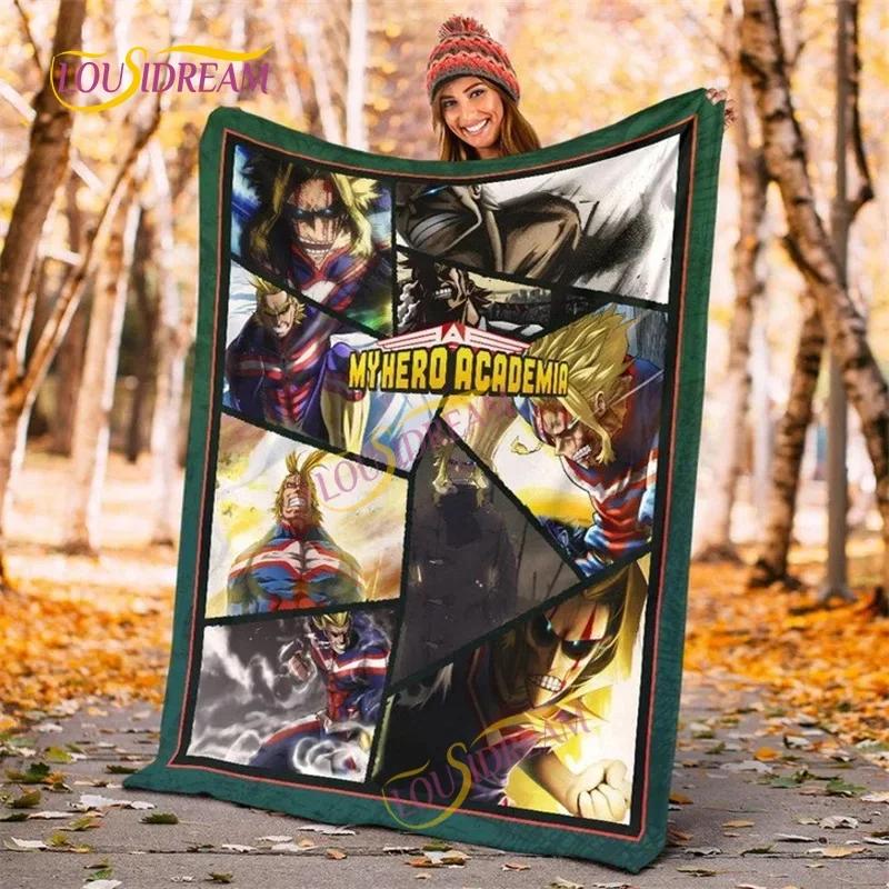 Katsuki Bakugo My Hero Academia Flanelldecke Midoriya Izuku Schlafsofa Plüsch Anime Merch Shoto Todoroki Manga Bettwäsche Decke
