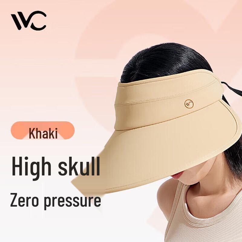 

VVC Женская портативная летняя шляпа от солнца с широкими полями One Size