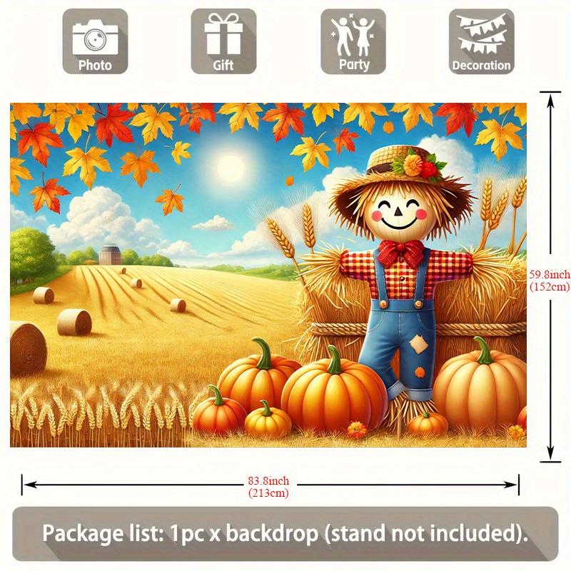 1 piece  golden wheat field background cloth  multifunctional background wall decoration  party decoration  holiday gift