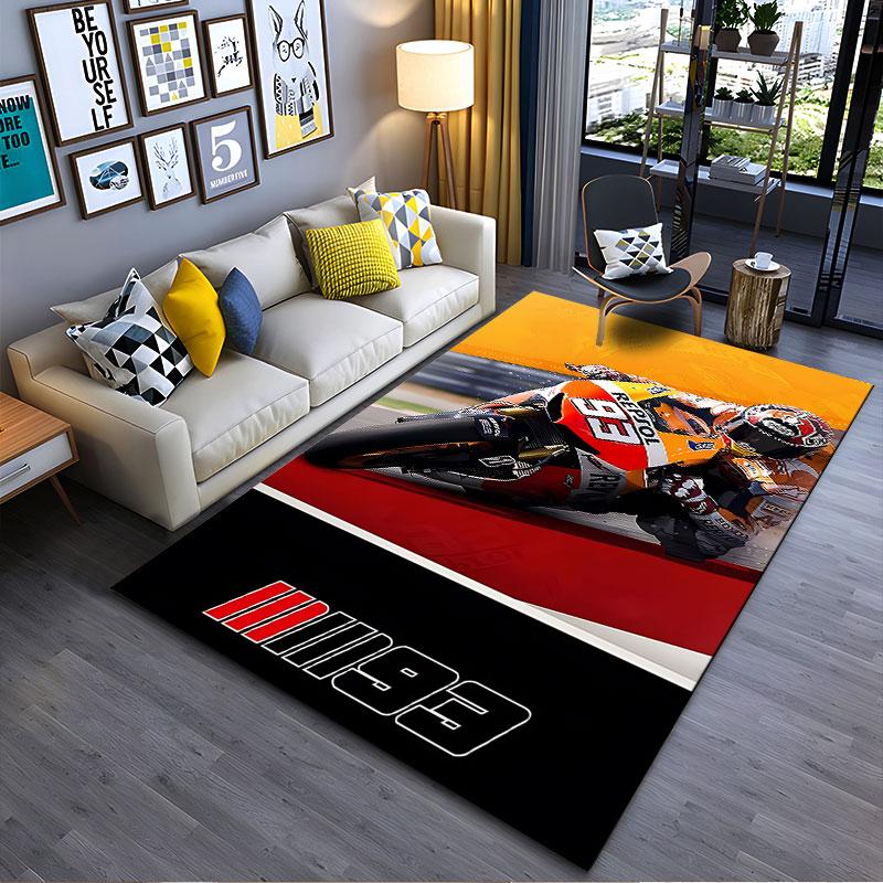 Racing Bike #93 Sports Design Suitable As a Non-slip Mat for the Living Room or Bedroom Sofa