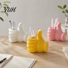 Desktop Accessory for Office 3D Printed Thumbs?Up Pen Holder, Funny Gesture Shaped Desk Organizer, Creative Cup Pencil Cup, Cute Storage Decor