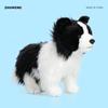 Kreatives Border Collie Plüschtier – Niedliches Tiermodell
