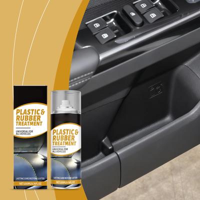 Automotive Rubber And Plastic Parts Protectant, Refurbishment, Stain Removal, Removal, Convenient Car Care Spray. 200ML
