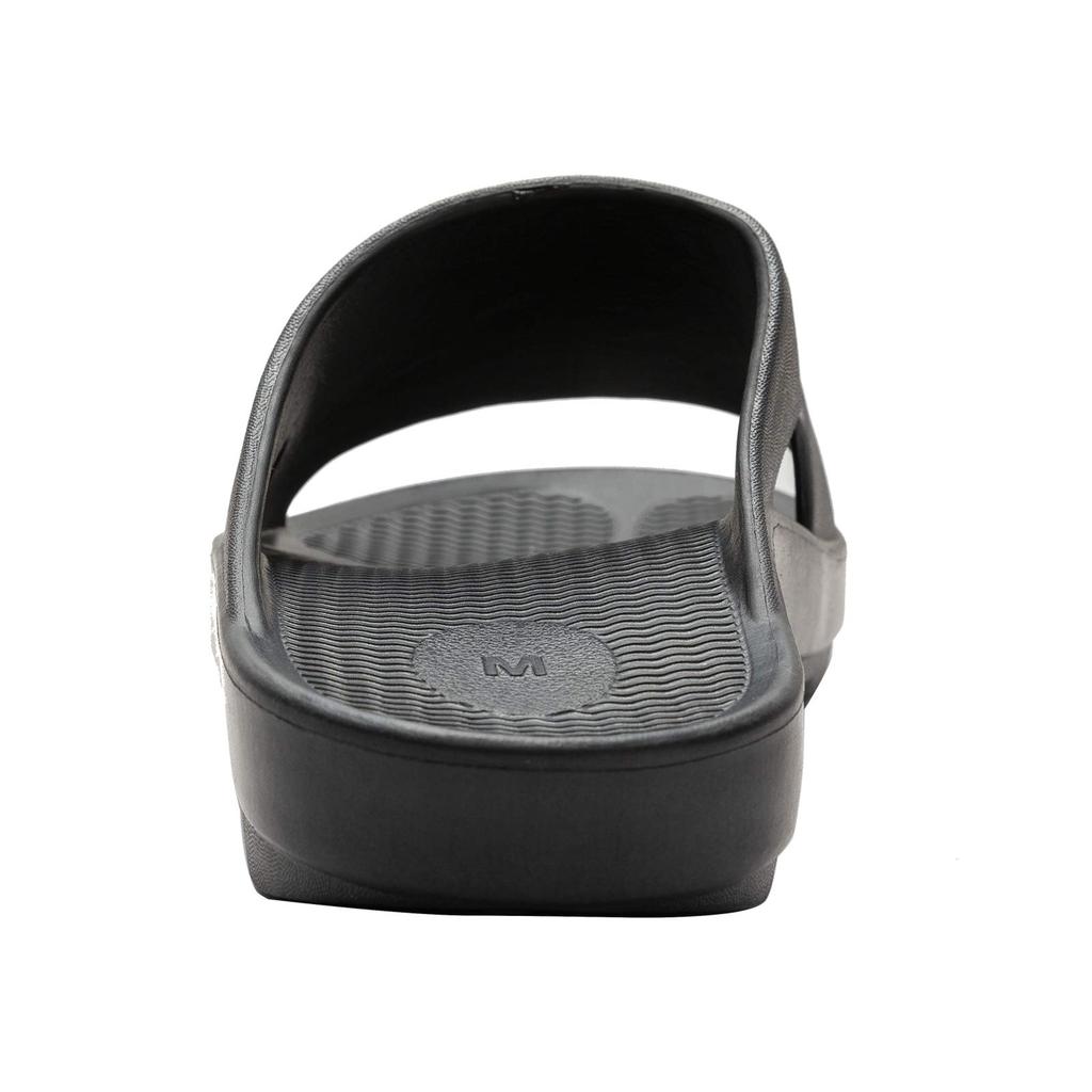 Foot Arch Thick cm [KUROO] Slippers, Sandals, Release, Support, Sole, Unisex, Black, 24.5~25.5