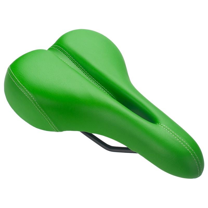 Comfortable Hollow Bicycle Saddle With Memory Foam Padding PU Leather Cover Non-Slip Waterproof Seat Mountain Road Bikes