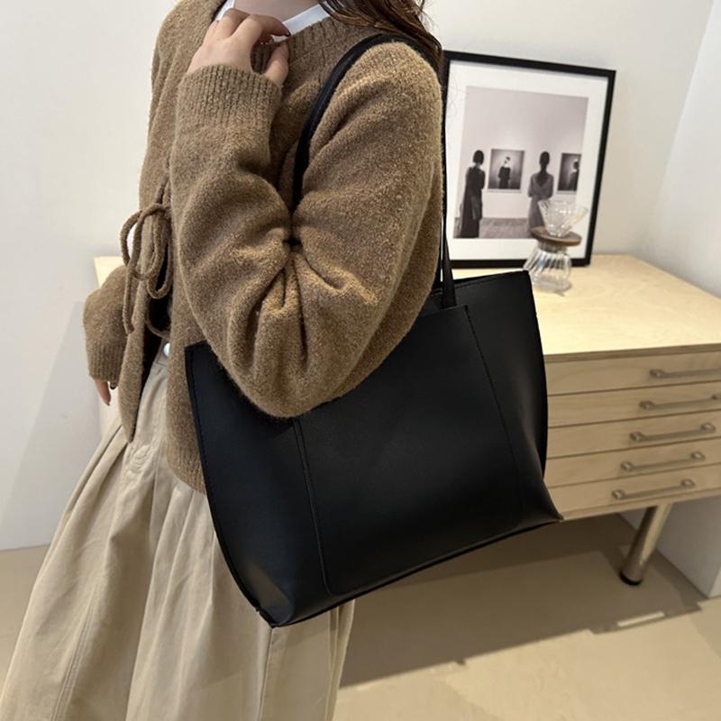 Hochwertige PU-Leder Schulter Crossbody Tragetasche Große Kapazität Handtasche Geldbörsen Marke Luxus Designer Damen Taschen