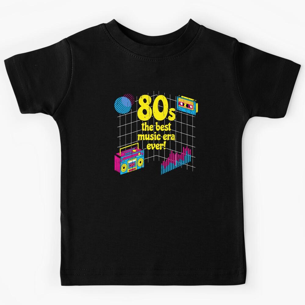 Retro 80s: the best music era ever! Kids T-Shirt 160