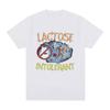 Lactose Intolerant Meme Graphic Tshirt Unisex Clothes Fashion Hip Hop Vintage Short Sleeve Tshirts Cotton Tee Shirt Oversized