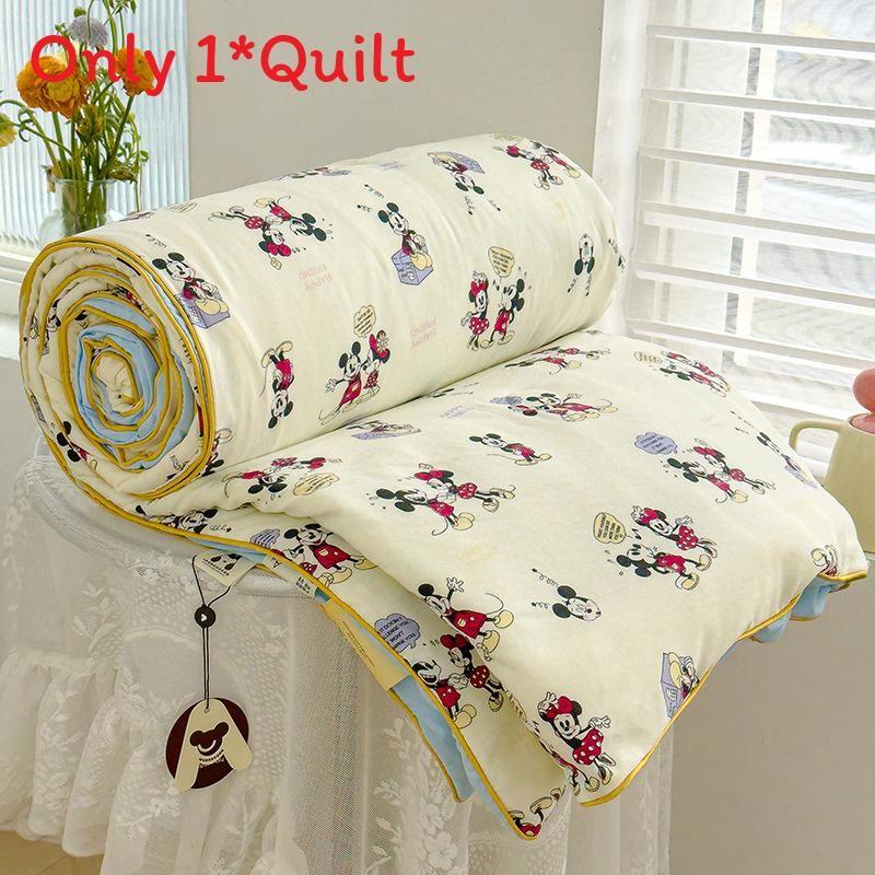 Flower Animal Cake Print Summer Air Conditioning Blanket Quilt Gift