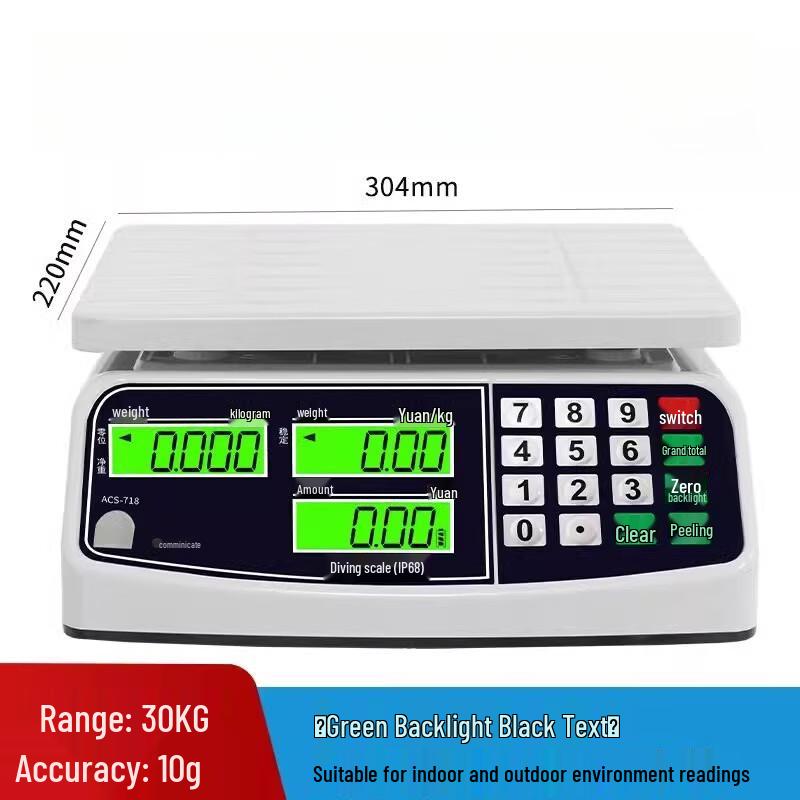 

Haozhan Commercial Waterproof Electronic Price Computing Scale