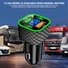 4 In 1 Car Charger Dual PD with Voltage Display USB Super Fast Charging Adapter for Smart Phone