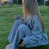 Women's Retro Patchwork Wide Leg Sweatpants - Gray Summer Casual Style