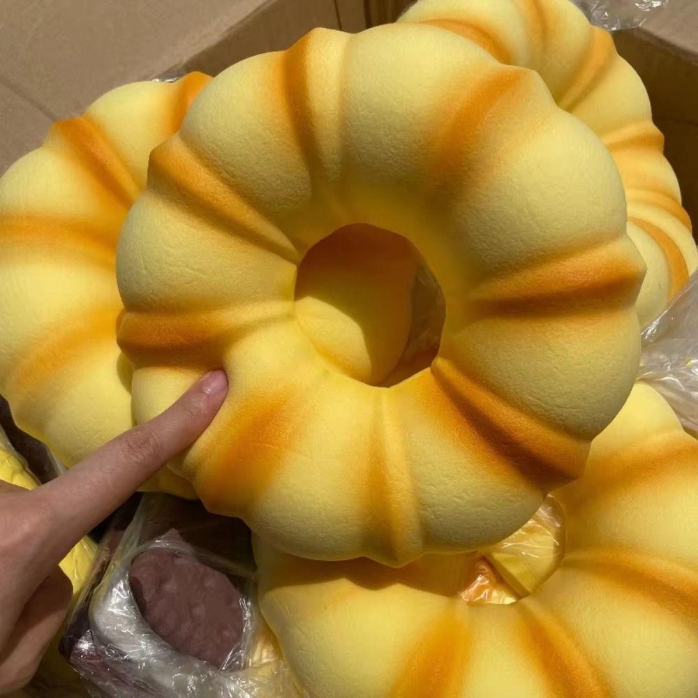Slow Rising Donut Bread Squeeze Toy Simulated Sensory Fidget Bread Kids Toy