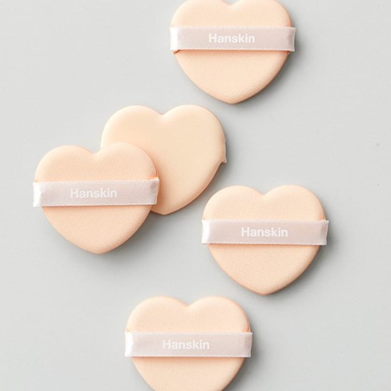 [Hanskin] Nude Scene Heart Puff (5 pieces)