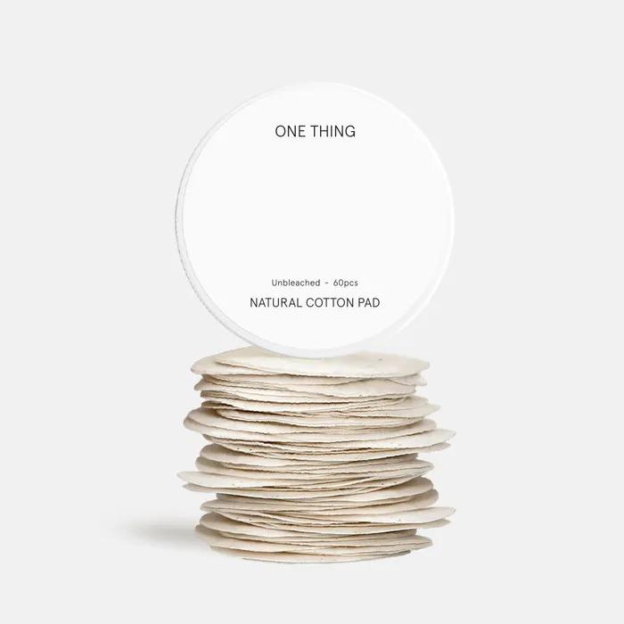 60 Pure Cotton Pads (Unbleached Cotton Pads)