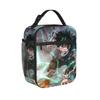 MHA Insulated Lunch Bag Cooler Bag Reusable,Meal Container Anime High Capacity Tote Lunch Box Girl Boy Beach Travel