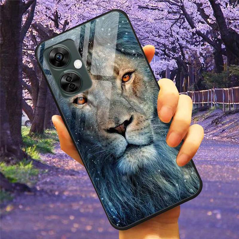 For OnePlus Nord CE 3 Lite 5G Case Tempered Glass Hard Cover Soft Bumper for One Plus Nord CE3 Lite N30 Phone Shell Capa CE3Lite