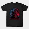 Herren Schwarzes Print-T-Shirt Vecna No-Cut Transferpapier Druck Baumwoll-T-Shirt