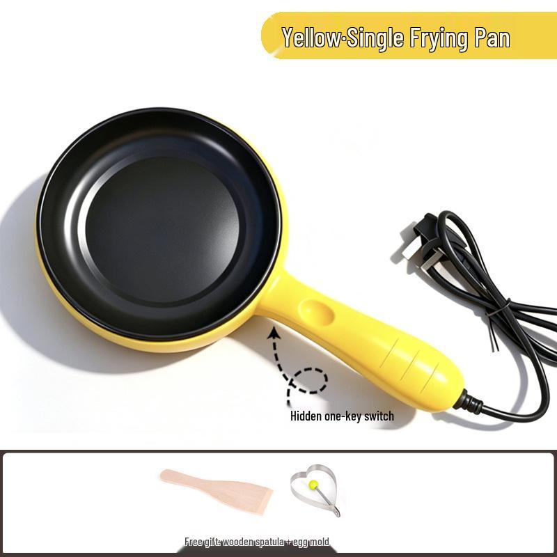 Canxiang Non-Stick Electric Frying Pan: Poached Eggs, Dumplings, Pot Stickers & Breakfast Cooker