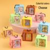 Capybara Flipbook Keychain: Novelty Decompression Toy Pendant