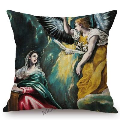 Renaissance Baroque Spain Artist El Greco Famous Religious The Bible Stories Oil Painting Decorative Pillow Case Cushion Cover