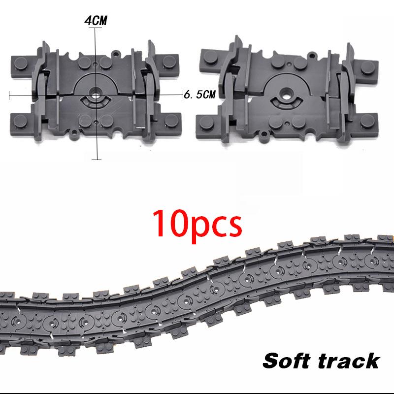 Городская Железнодорожная Станция Платформа Светофор Пещера Эстакада Пути Прямые Изогнутые Рельсы Строительный Блок Кирпичи Техник Креативная Игрушка