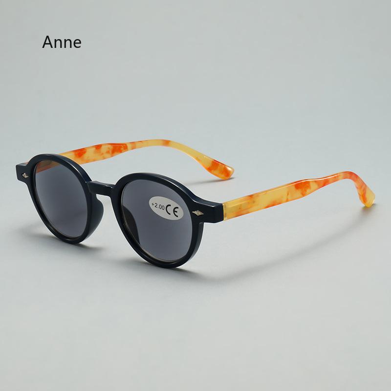 Women Classic Vintage Reading Glasses Men Thick Round Frame Hyperopia Glasses Trend Anti Blue Light Computer Eyewear Gafas