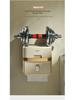 Cream Wall-Mounted No-Drill Tissue Box - Luxury Cream Bathroom Paper Holder & Storage Rack