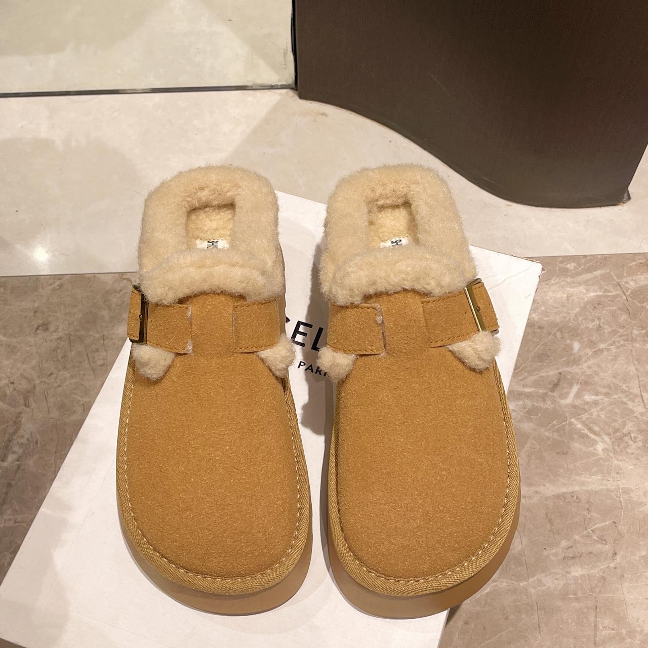 

Новые зимние женские теплые замшевые кожаные ленивые мокасины женские женские плоские ботинки на платформе Bottine Botas Mujer Shoes 40 жёлтый