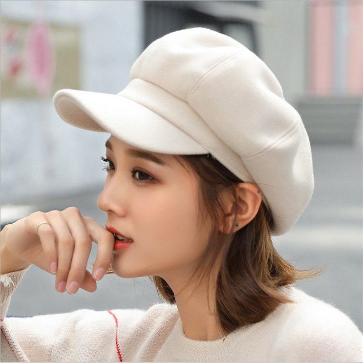 Baseball Cap Black Newsboy Cap 