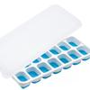Ice Cube Tray Silicone Mold with Cover Square 14-cube Easy Release Ice Cube Molds Summer Kitchen Bar DIY Iced Drink Maker Tools