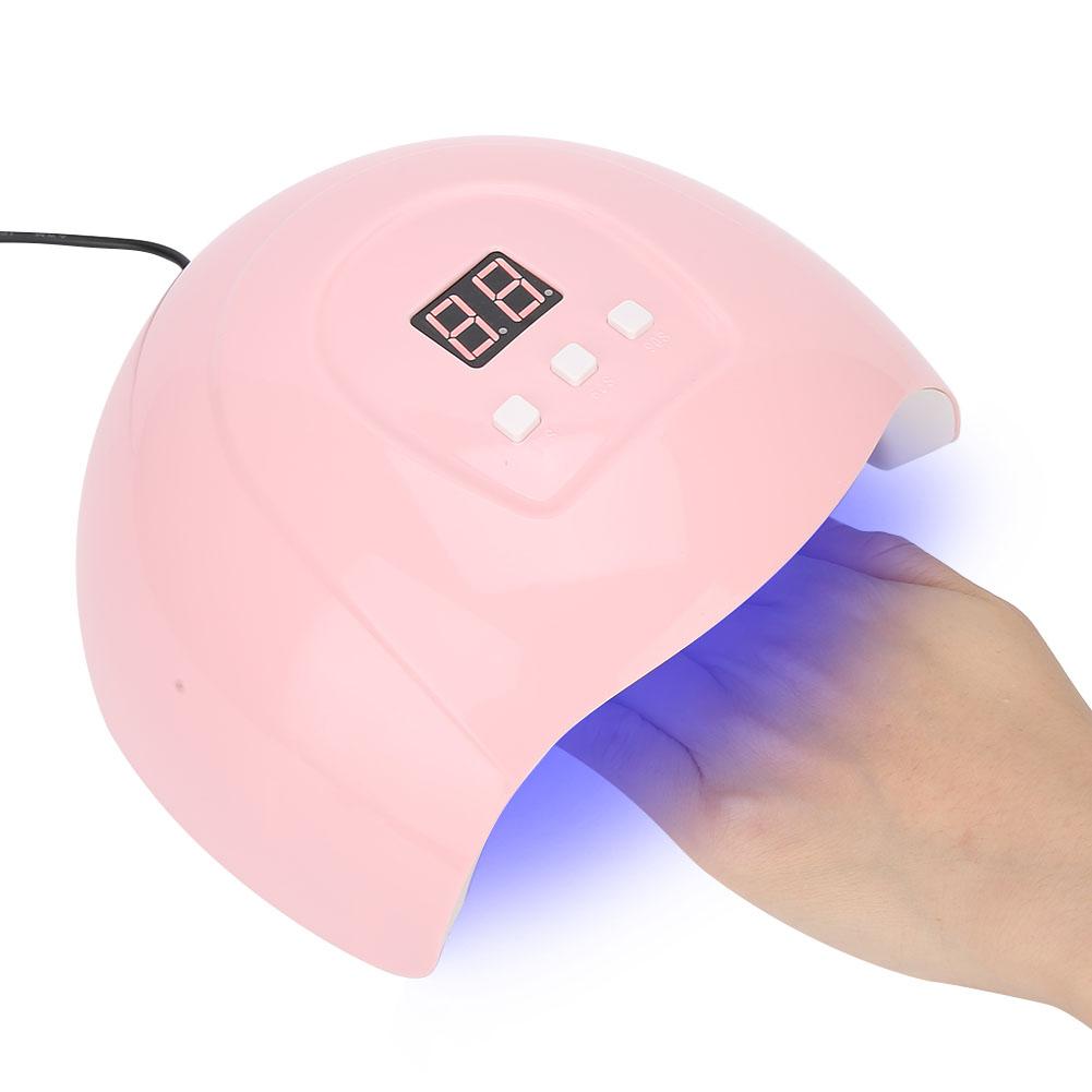 54W USB Intelligent LED UV Gel Lamp Curing Machine Nail Polish Dryer Manicure ToolSUNX4