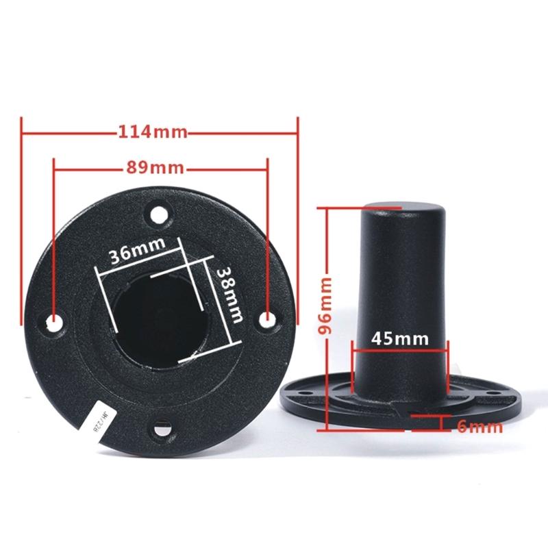 Heavy Duty Metal Speaker Stand Base Iron Lower Sound Seats for Professional Stage Use Easy Installation